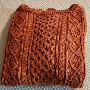 LL Bean Fishermen Sweater